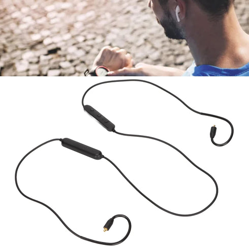 MMCX Bluetooth Adapter, Bluetooth Headphone Cable Adapter for Se215, Se315, Se425, Se535, Se846