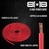 8 2-Channel BAK82 Belva True Gauge AWG Premium CCA Complete Amplifier Wiring Kit with OFC RCA Cable - RED