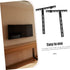Angoily Heavy Duty Metal Speaker Mount Bracket - Easy Install TV Stand Accessory