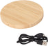 Wireless Charger Pad, Bamboo Wood 10W Fast Charging Station for Cell Phones, Compatible with S8, S8 Plus, S7, S7 Edge,
