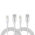 BLOKK iPhone Charger Lightning Cable 2 Pack (3ft) Fast Charging USB A to