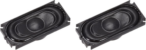 DMiotech 2 Pack 1W 8 Ohm DIY Magnetic Speaker for Laptop Replacement (Square Type)