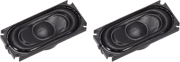 DMiotech 2 Pack 1W 8 Ohm DIY Magnetic Speaker for Laptop Replacement (Square Type)