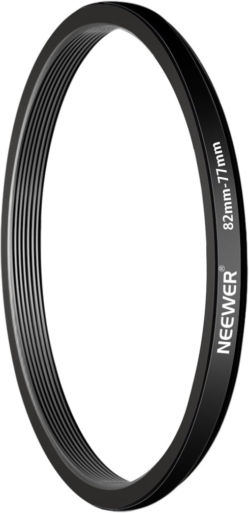 Neewer 18 Pieces Metal Camera Lens Filter Adapter Ring Kit, Compatible with Canon Nikon Sony Olympus DSLR