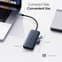 USB C Docking Station Dual DP Monitor - Displayport Docking Station with HDMI, VGA, USB2.0 Ports for Windows
