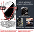 Car Phone Holder for 2024 VW Atlas & Atlas Cross Sport, Auto Lock Hands Free Cell Phone Mount, Fits iPhone & All