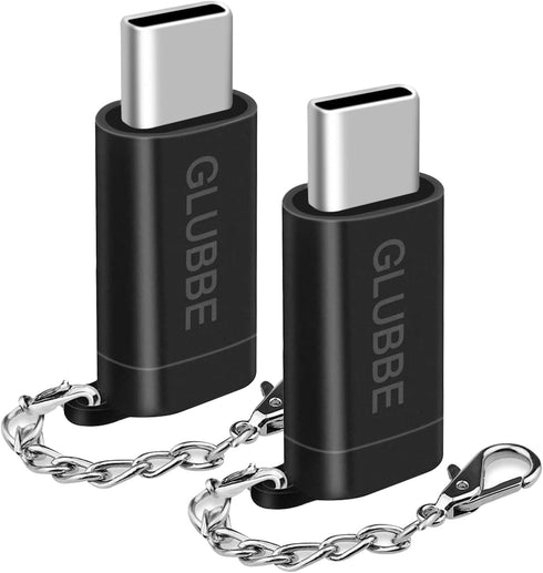2-Pack USB-C Adapter for Lightning Cable, iOS Lightning (Female) to USB Type C (Male) Charging Adapter for iPhone 15