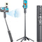 KAMING Auto Face Tracking Tripod 57 Phone Tripod for iPhone 360 Rotation Follows