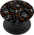 Ghost Skeleton Pumpkin Witch Hat - Cute Halloween Pattern PopSockets Adhesive PopGrip
