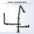 NEEWER ST008 Overhead Camera Desk Mount Rig Stand with 2 Boom Arms for Photography Devices, Live Streaming, Home Office