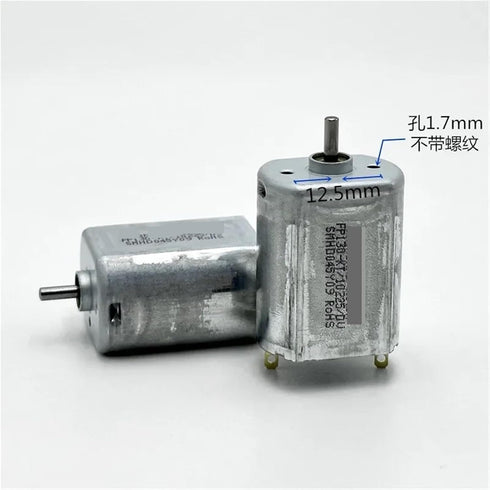 ATNVSE FP130-KT-10225 FK-130SH 6V-12V 13500RPM 1Pcs Carbon Brush Motor DC High Speed for Toy Car Boat Fan Model