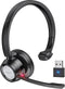 Link Dream Trucker Bluetooth Headset, 20H Talktime Wireless Headset with 270° Rotatable Noise Cancelling Microphone USB