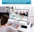 HZQDLN 1080P 110 Webcam for PC, HD Webcam with Microphone, Wide Angle USB Plug & Play - Noise Canceling for Video