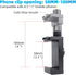 FPN Camera Fence Mount for Live Streaming, Fence Phone Holder Mounting Kit for Game Changer to Recording