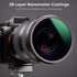 K&F Concept 52mm Circular Polarizer Filter, Super Slim High Definition CPL Lens Filter, 28 Multi-Layer Coated (Nano-X