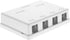 Networx Keystone Jack Surface Mount Boxes, 4 Port, White