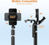 scev 67" 360 All-in-1 Selfie Stick Tripod, Portable Cell Phone Tripod with Wireless Remote Control, Rotating Extendable