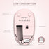 seenda Wireless Mouse, 2.4G Noiseless Mouse with USB Receiver, Portable Computer Mice, Pink