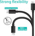 5FT Replacement Micro USB Charger Cord for JBL Clip 2, 3, Flip 2, 3, 4, Charge 2, 3, 2 Plus Bluetooth Speakers.