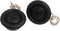 uxcell 2 Pcs 2.5 Inch Micro Dome Car Audio Tweeters Speakers, 150W, 91db