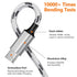 6ft Multi Charging Cable 2-Pack: 3-in-1 Braided USB Cable with Dual Type C & Micro USB for Cell Phones & Android