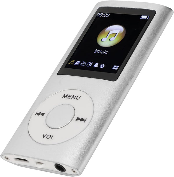 Zopsc MP3 Player, Portable Lossless HiFi Music Player with 1.8 Inch LCD Screen,