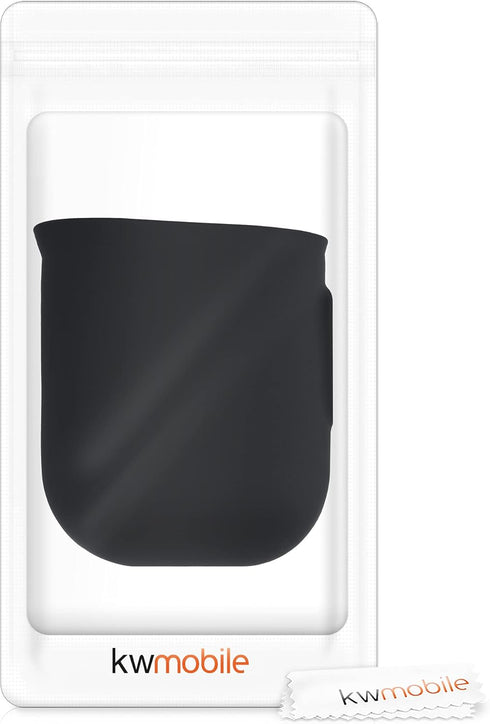 kwmobile 2X Silicone Skin Compatible with Arlo Essential Spotlight Security Camera Cover - Black