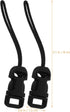 DECORNIJIA Set Camera Strap Connectors and Triangle Split Rings Replacement with Leather Protector Covers and Thick