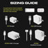 Snap Back Charger Winder for Apple 5W Lightning iPhone and iPad Charger, Travel and Cable Management