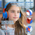 Kids Volume Limited 85/96dB Headphones, Wired Over-Ear/On-Ear Foldable Headset with Inline Cable Aux 3.5mm Cord Mic