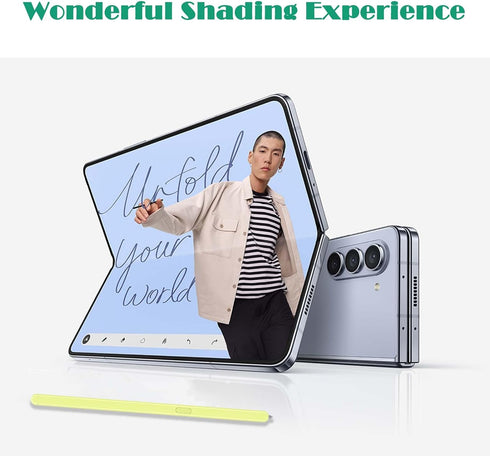 Galaxy Z Fold 5 S Pen Fold Edition for Samsung Galaxy Z Fold5 5G Slim S Pen Galaxy S Pen 5 Fold Edition Stylus Pen,EJ-PF946BBEGUS(Green)