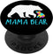 Autism Mama Bear - Cute Autism Mom PopSockets Swappable PopGrip