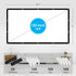 Frocopo 120 inch 16:9 Projector Screen, Foldable Anti-Crease Portable Projection Movies Screens, Double Sided Washable