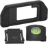 WIHFHGZ Set EM5 EM10 7g Viewfinder Eyecup Cold Shoe Cover for Camera Series, Plastic Rubber, Lightweight - Horizon