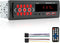 ePathChina Car Audio Bluetooth Single DIN Stereo, 12V LED Car Radio MP3 Player