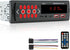 ePathChina Car Audio Bluetooth Single DIN Stereo, 12V LED Car Radio MP3 Player