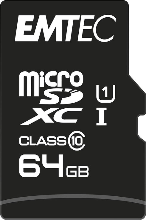 Emtec MicroSDHC UHSI U1 Elite Gold (64GB 1PK)