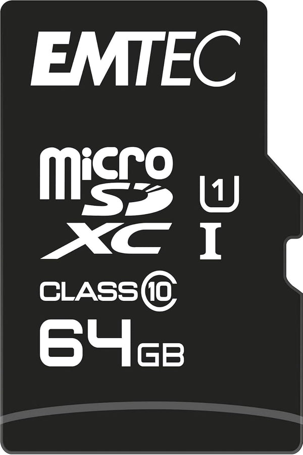 Emtec MicroSDHC UHSI U1 Elite Gold (64GB 1PK)
