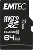 Emtec MicroSDHC UHSI U1 Elite Gold (64GB 1PK)