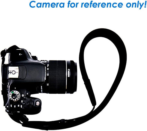 Fotasy Anti-Slip Elastic Neoprene Neck Strap for Canon 6D, 5D IV, III, II, 7D II, 80D, 70D, 60D, 3000D, 1500D, 1300D,
