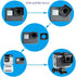 Suptig Replacement Waterproof Case Housing for GoPro Hero 7 Black, Hero 6, Hero 5 - Water Resistant up to 147ft (45m)