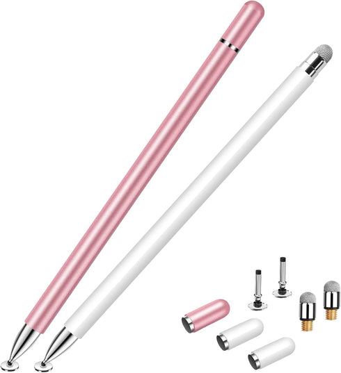 StylusHome Magnetic Disc Stylus for iPad (2 Pcs), Universal Touch Pens for Apple/iPhone/iPad Pro/Mini/Air/Android