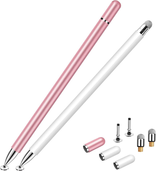 StylusHome Magnetic Disc Stylus for iPad (2 Pcs), Universal Touch Pens for Apple/iPhone/iPad Pro/Mini/Air/Android