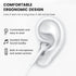 MOSWAG Wired Earbuds with Microphone, 3.5mm Jack in Ear Headphones Suitable for Smartphones, Computers, Laptops, iPads