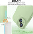 Vooii iPhone 13 Case - Matcha, Liquid Silicone, Shockproof, Camera Protection, Soft Anti-Scratch Microfiber Lining, 6.1"