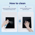 Click Clean Screen Cleaner Refill Kits - 4 oz Cleaner Refill, Microfiber Cloth, Mini Refill Funnel, and Sprayer