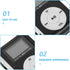 Gadpiparty Mp3 Clip Player Mini USB Music Player with LCD Screen Support Micro Card Rechargeable Battery Compact Design