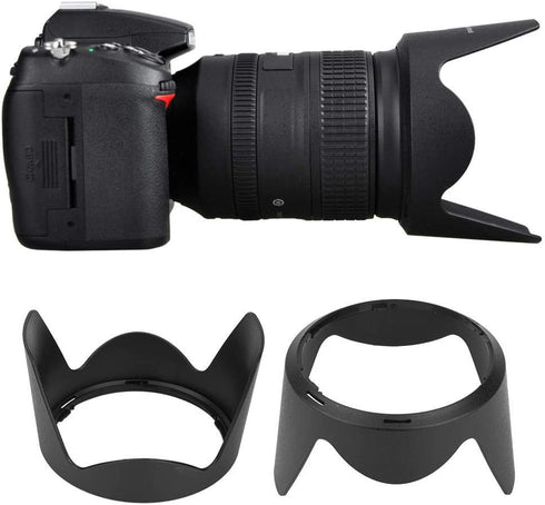 Camera Lens Hoods, HB-50 Quality ABS Lens Hood Shade for Nikon AF-S 28-300mm F3.5-5.6G ED VR