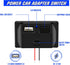 2Pcs 12V/24V RV USB Outlet with On/Off Switch,Quick Charger QC 3.0 Wall Mount USB Charging Station Automotive Car USB Socket Charger Power Adapter for Marine Boat Bus ATV Motorcycle