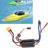 30A 2-4S 450mm Brushless RC Boat ESC, Electric Speed Controller for Boat Models, High Performance Marine ESC